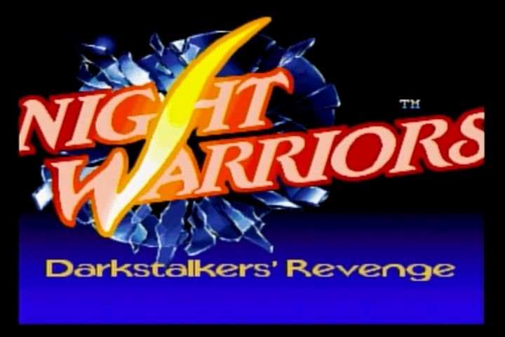 Night Warriors: Darkstalkers' Revenge screenshot 3 for Sega Saturn